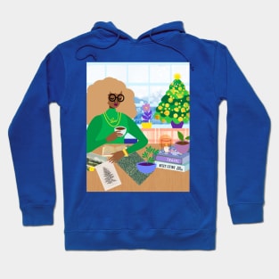 Christmas Tree and Tea Hoodie